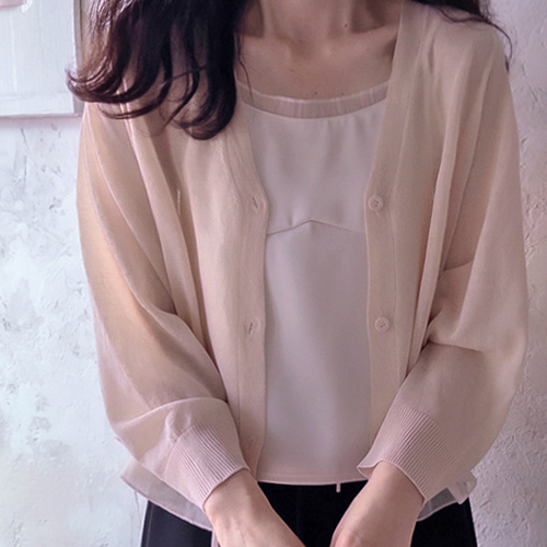 クロラド高級未配色完璧ラインシルキーナシトップ[size:F(55～66)] 