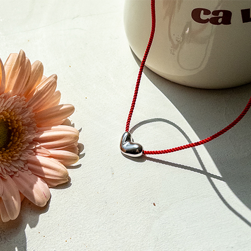 ベラビタハートペンダントネックレス