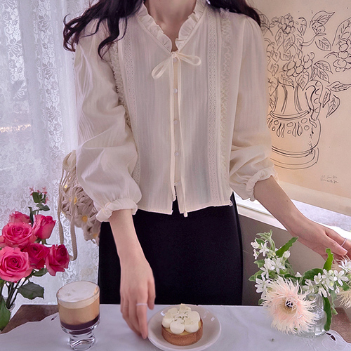 キンズレース シャリングネック ラブリー マッシフィット ブラウス [size:F(55～66)]