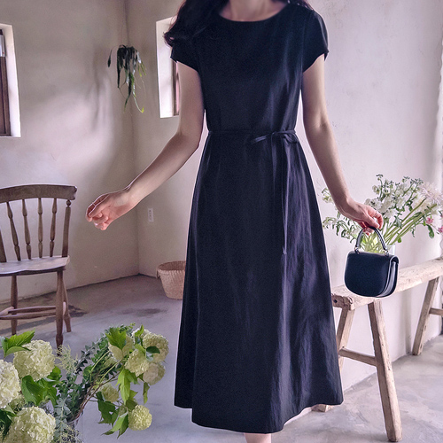 リベルウエストひもセット エリフィット フレキシブルサマーワンピース[size:F(55～66)]