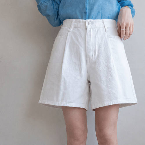 [ロングレッグフィット]セリアンワンピンタックアンバルAライン3部パンツ[size:S,M,L]