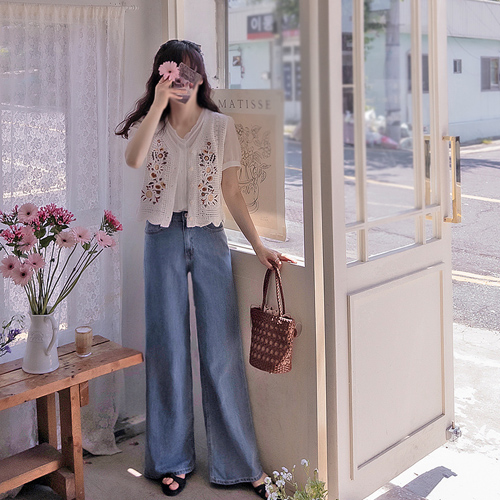 デイクビンサマーフードフレキシブルロングレッグフィットパンツ[size:S,M,L]