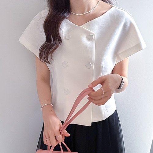 ヘイドンクラシックでソフィスティケイトダブルブラウスジャケット [size:F(55～66)]