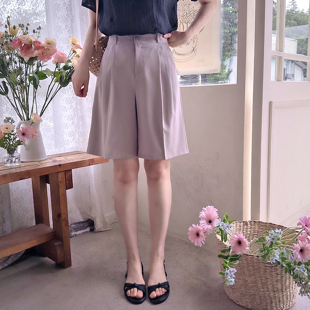 生活しわ心配せずに射殺カバー スリムフィットバンドパンツ [size:S,M,L]