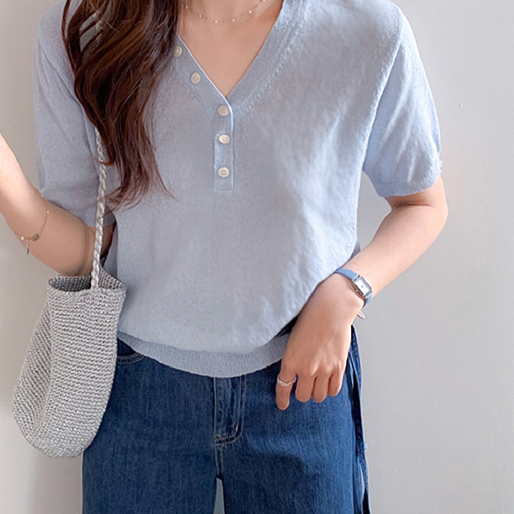 ベルルヘンリネックニットティーシャツ [size:F(55～66)]