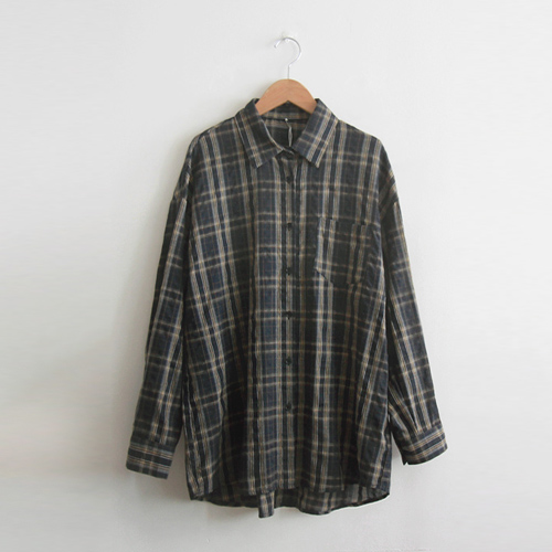[特価30%★限定数量] アンジュド 秋チェック ひもセット 洗練美 ブラウス[size:F(55～66)]