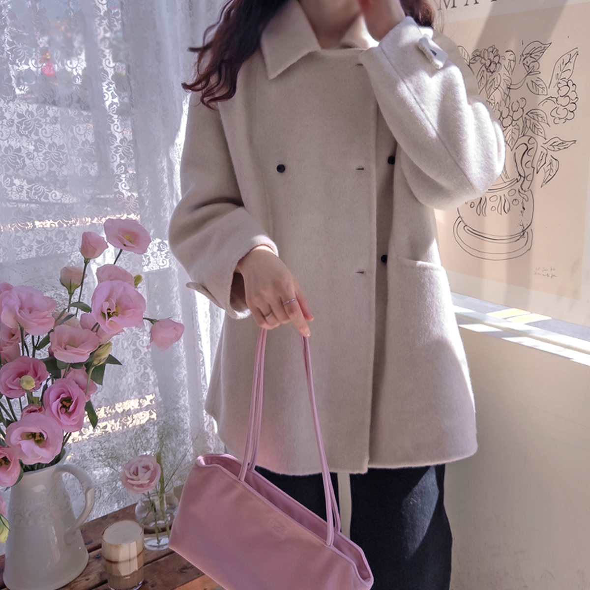 ジュリアス ダブル ゴクアルラムスウール ハンドメイド アウター [size:F(55～66)]