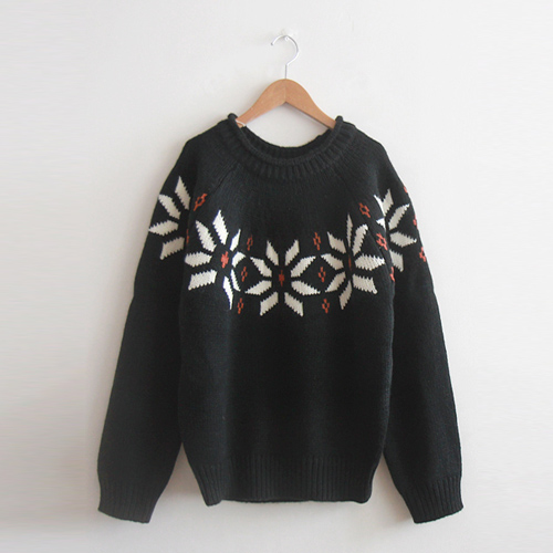 [特価30%★限定数量] クラブン雪花 タスミデイリーニット[size:F(55～66)]