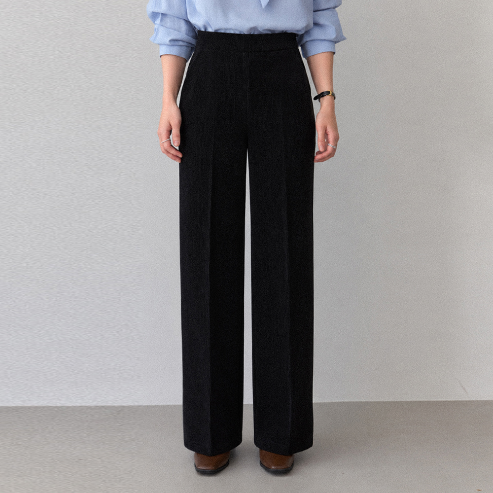 モネ 洗練美 高級スパン ストレートトン コーデュロイ スレックス [size:S,M,L]